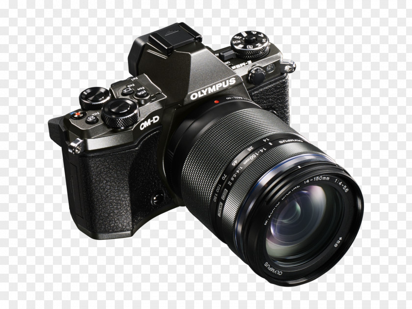 Camera Lens Olympus OM-D E-M5 Mark II E-M10 PNG