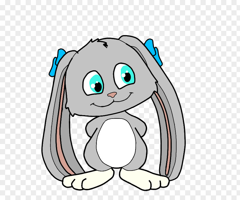 Cartoon Bunny Hand Painted Rabbit,braid,gray Drawing Clip Art PNG