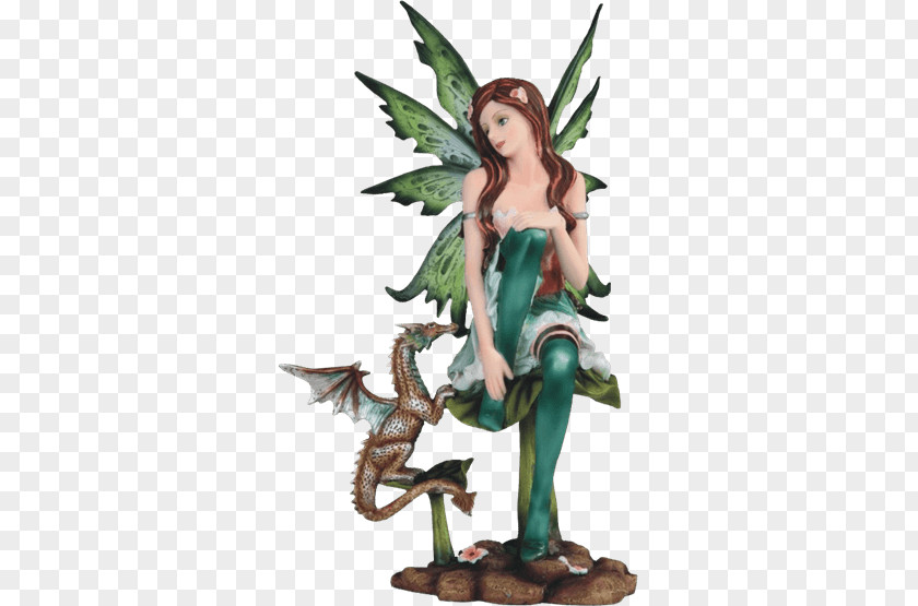 Fairy Figurine Statue Dragon Sculpture PNG