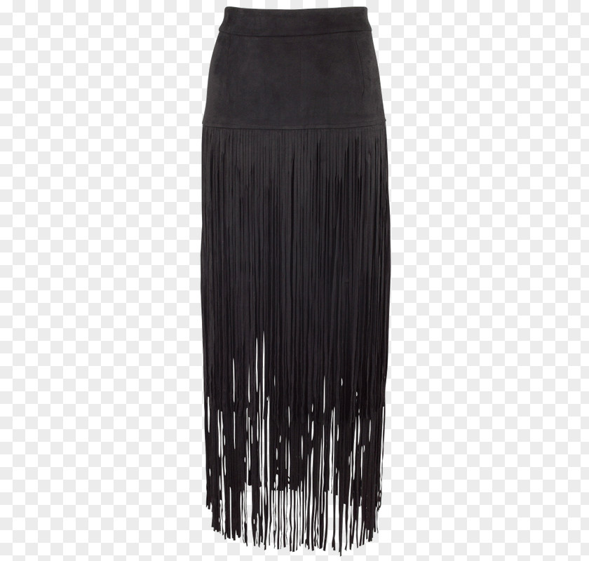 Fringe Skirt Suede Top Ruffle PNG