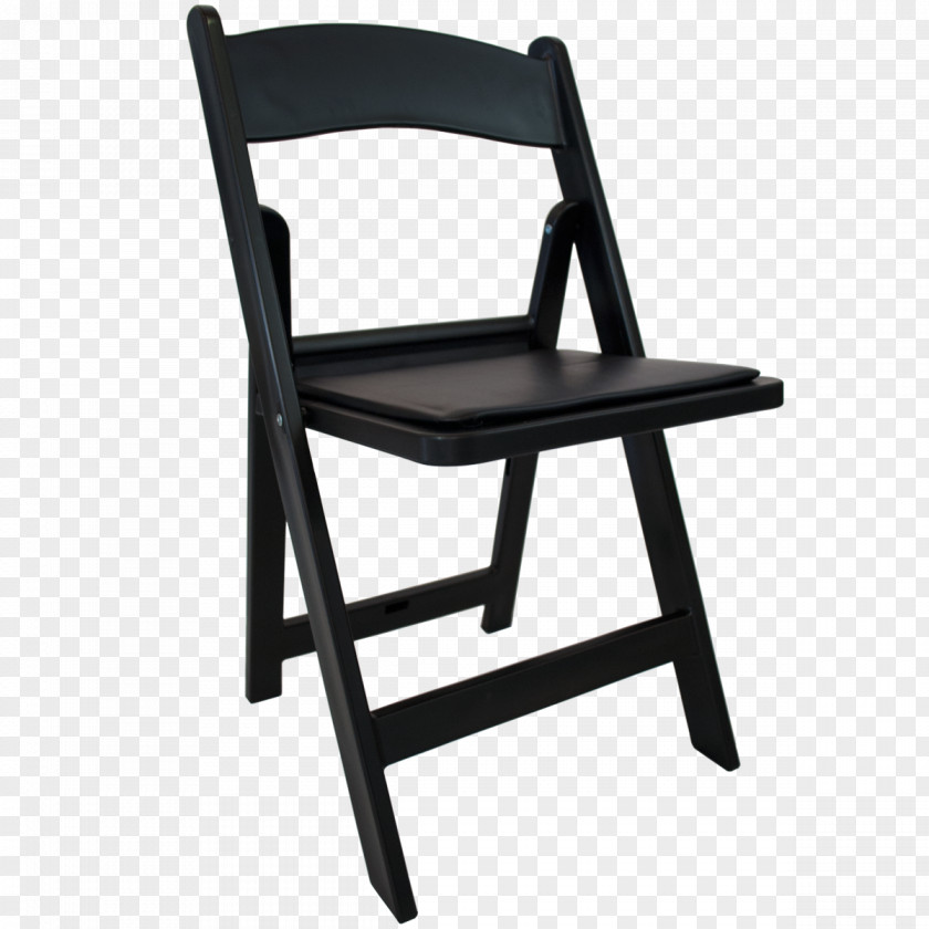 Padded Folding Chair Resin Seat Plastic PNG