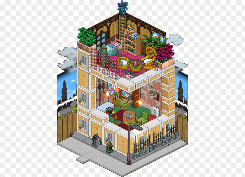 Avatar Habbo Online Chat Game Virtual World PNG