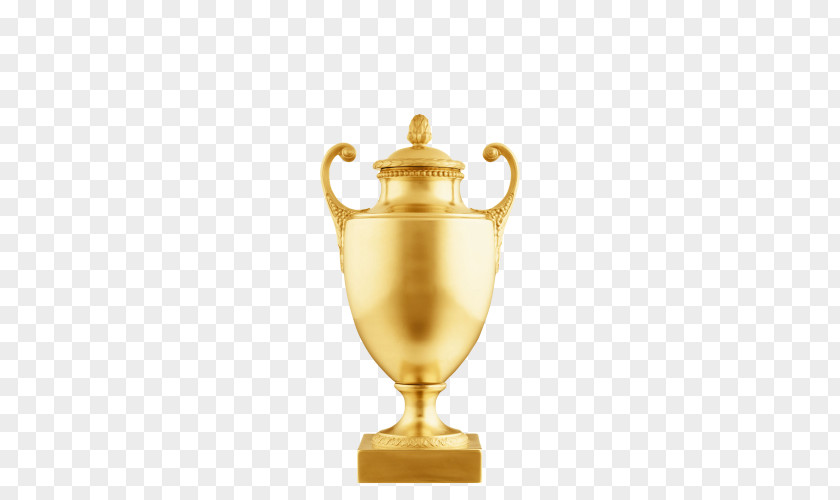 Brass Urn 01504 Vase Trophy PNG