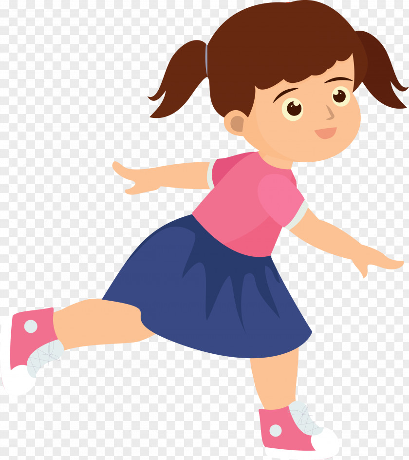 Cartoon Jumping Child Footwear Play PNG