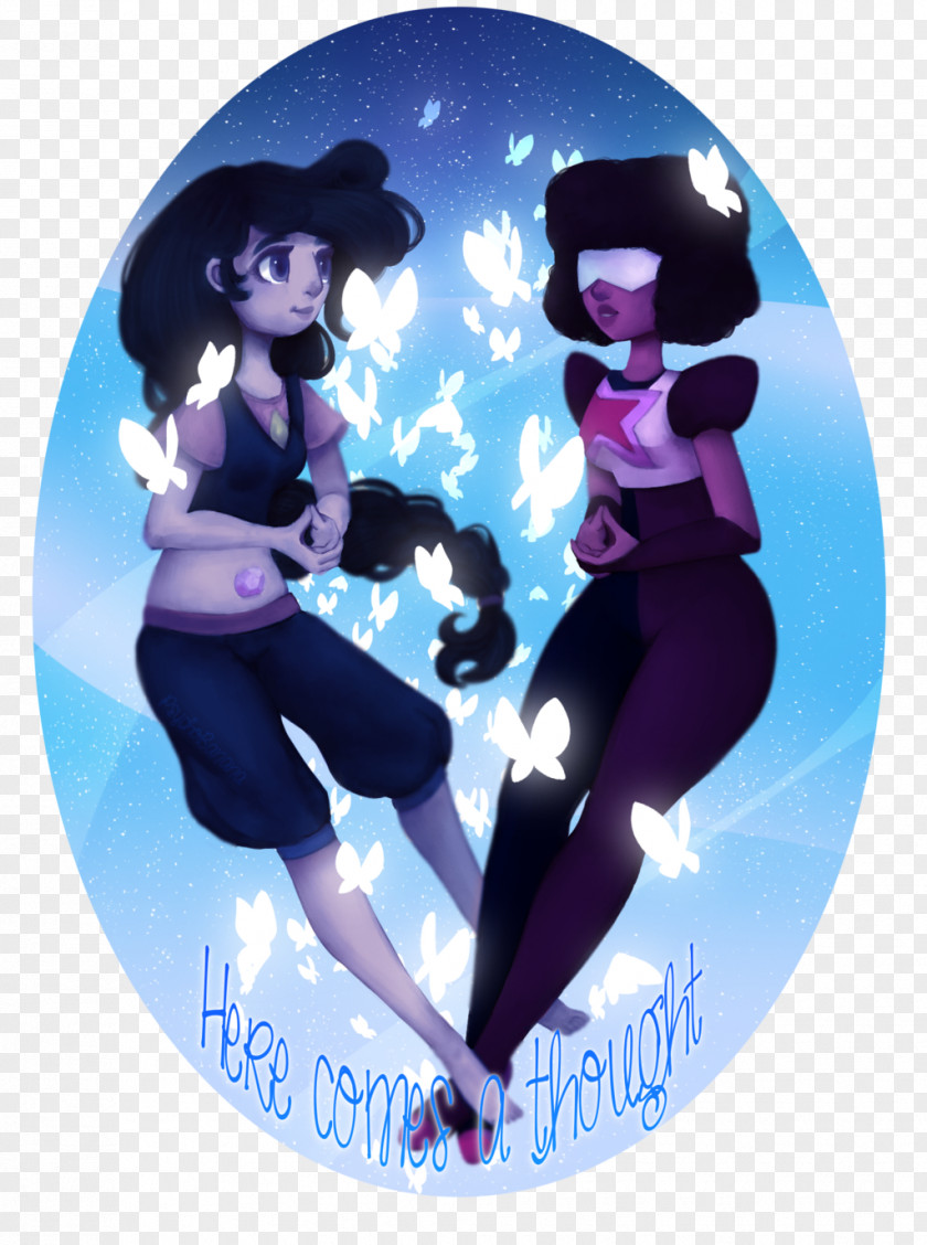 Heres Johnny Here Comes A Thought Stevonnie Fan Art Garnet PNG