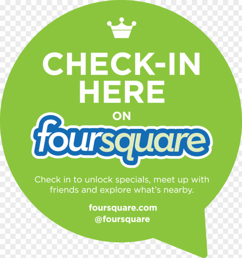 Social Media Foursquare Check-in Four Square Swarm PNG