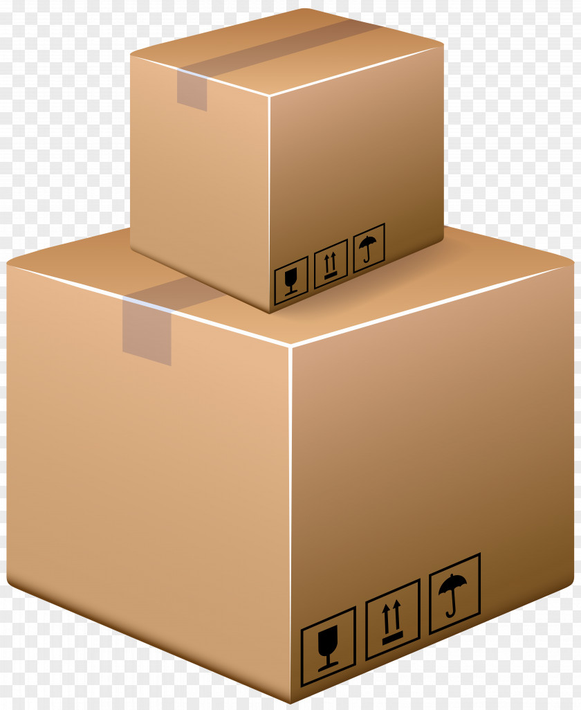 Box Cardboard Relocation Mover PNG