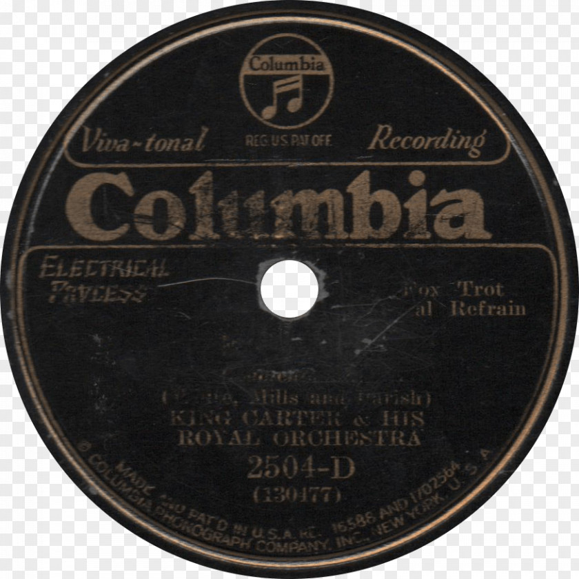 CRASH ROYALE Phonograph Record 78 RPM Sound Recording And Reproduction Columbia Records Musician PNG