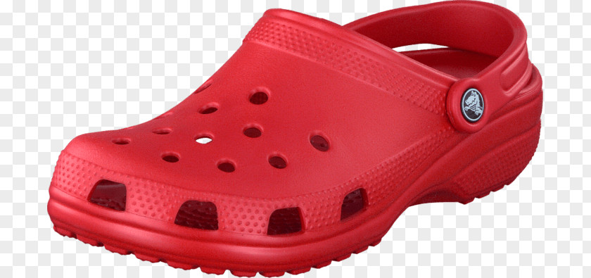 CROCS Slipper Crocs Shoe Red Sandal PNG