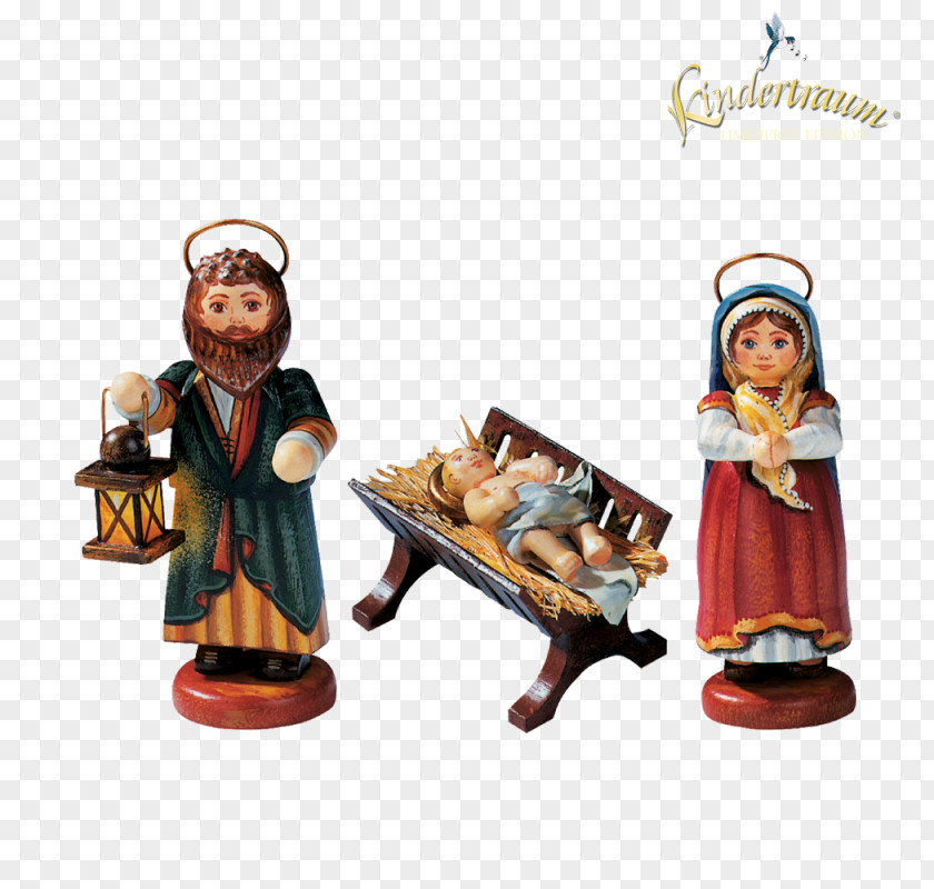 Holy Family Christmas Ornament Figurine PNG