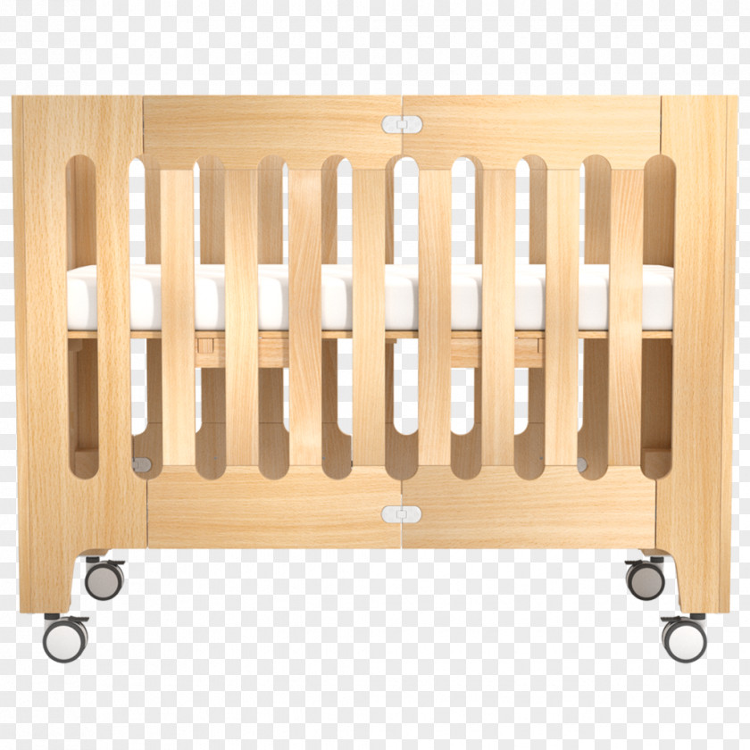 Simple Solid Wood Cots Bloom Alma Papa Crib Infant Mini Child PNG