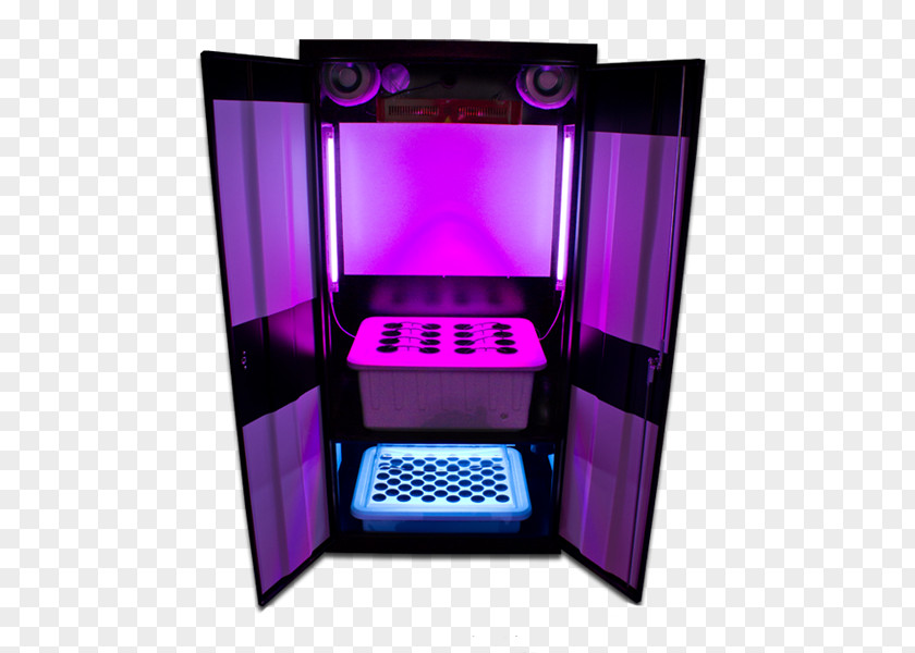 Stealth Grow Box Light-emitting Diode Growroom Hydroponics SuperCloset PNG