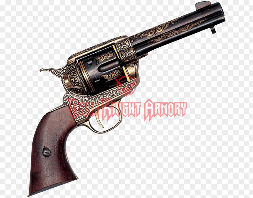 Weapon Revolver American Frontier Firearm Colt Single Action Army Trigger PNG