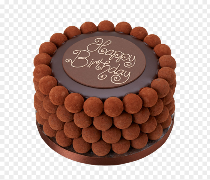 Chocolate Cake Birthday Cream Sponge Truffle PNG