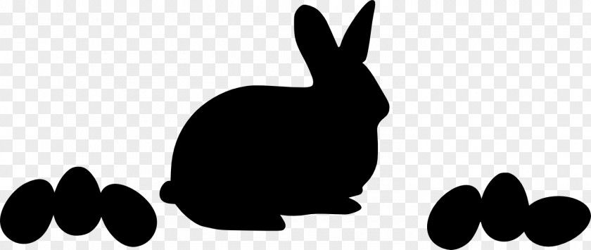 Domestic Rabbit Easter Bunny Black And White Hare PNG