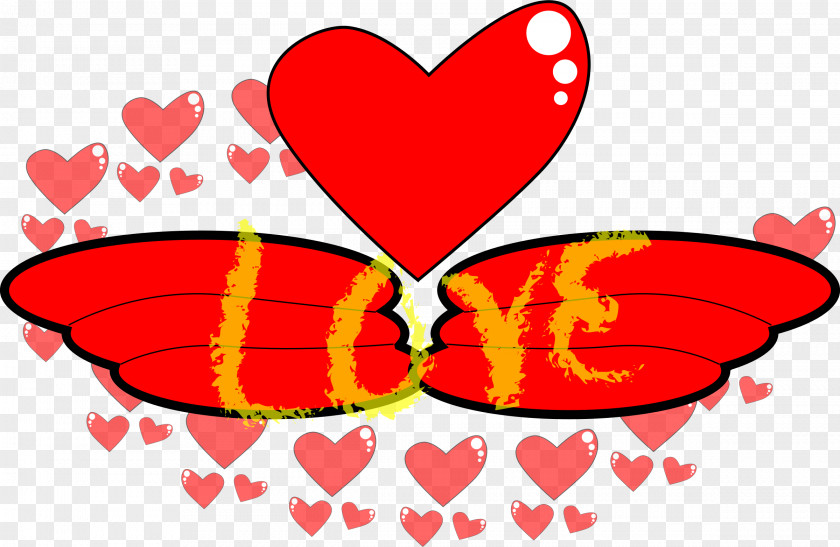 Heart Wing Love Letter Of God Free Clip Art PNG
