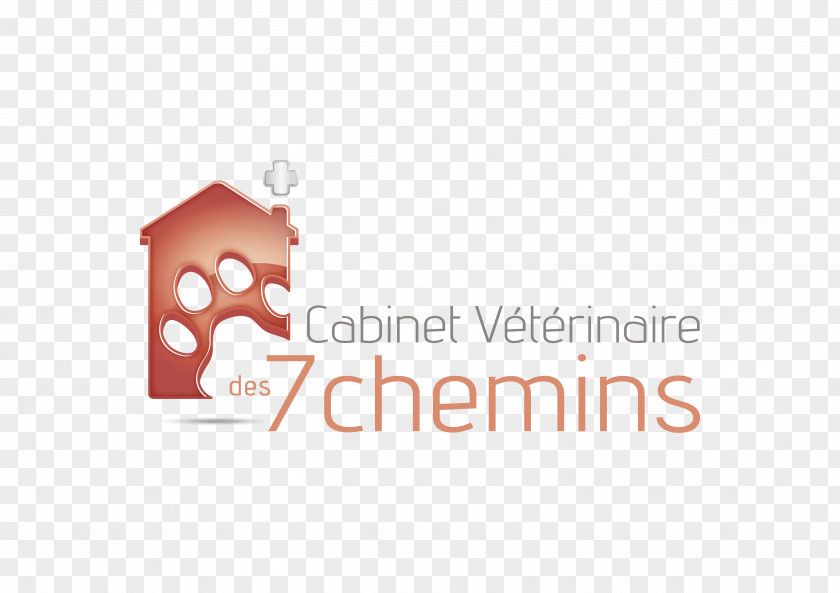 Les Sept Chemins Logo Brand Product Design Veterinarian PNG