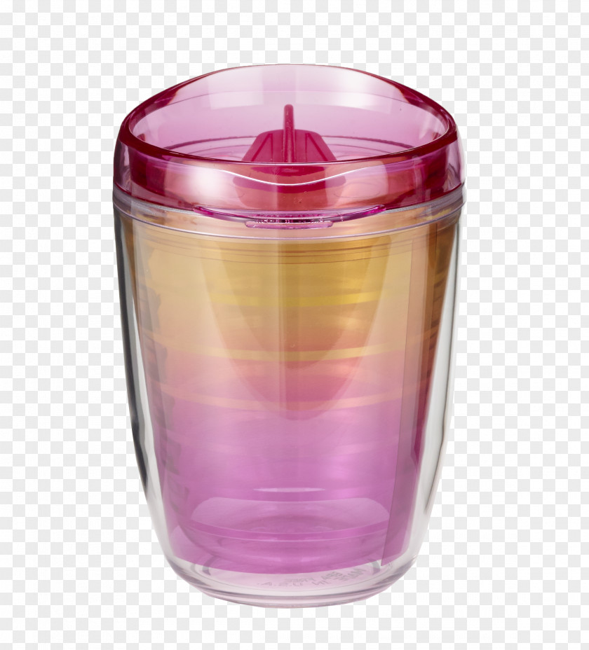 Product Promotion Flyer Highball Glass Plastic Magenta PNG