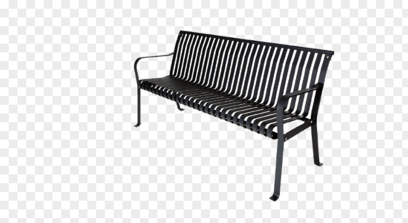 Street Chair Bench Furniture Metal Steel PNG
