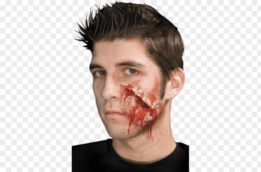 Wound Costume Make-up Halloween Scar PNG Scar, clipart PNG