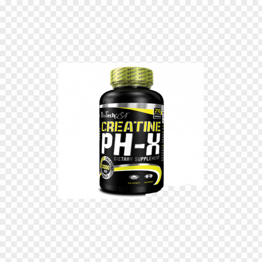 Biotech Usa Dietary Supplement Creatine PH-X BiotechUSA Phx BioTech USA PH-X, 210 Kapseln Capsule PNG