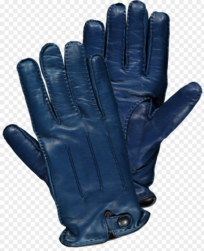 Cobalt Blue Glove PNG
