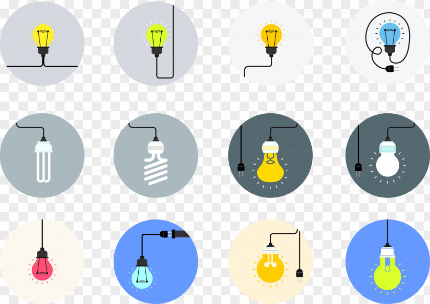 Light Bulb Idea Icon Electrical Incandescent PNG