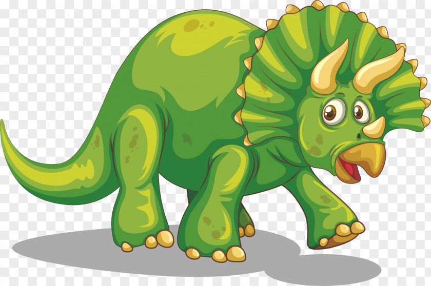 Vector Decorative Chameleon Tyrannosaurus Dinosaur Cartoon Illustration PNG