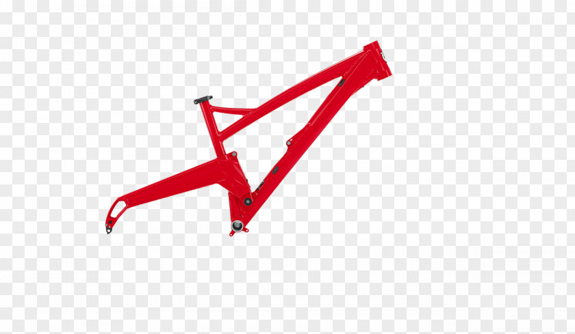 Blood Red Bicycle Frames Orange Mountain Bikes PNG