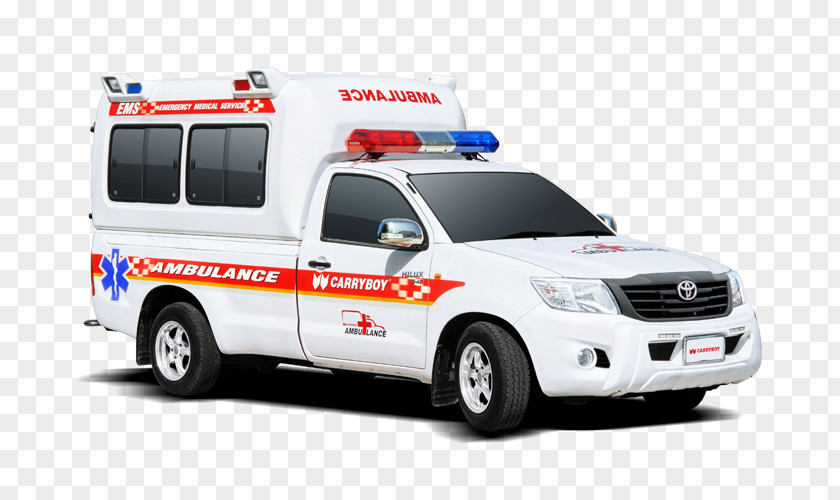 Car Ambulance Toyota Hilux Pickup Truck Van PNG