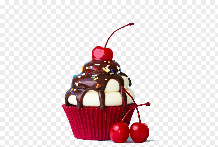 Cherry Celebrate With Cupcakes Sundae Bakery Birthday Cake PNG
