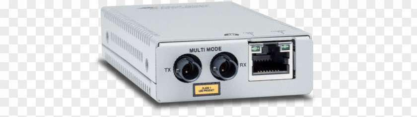 Fiber Media Converter Multi-mode Optical Allied Telesis AT MMC2000 Optics PNG
