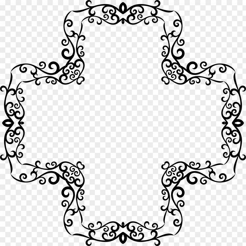Flower Frame Visual Arts Monochrome Photography PNG