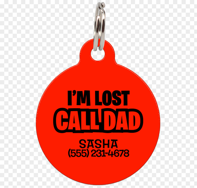Lost Geography Funny Dog Pet Tag Logo Christmas Ornament Brand PNG