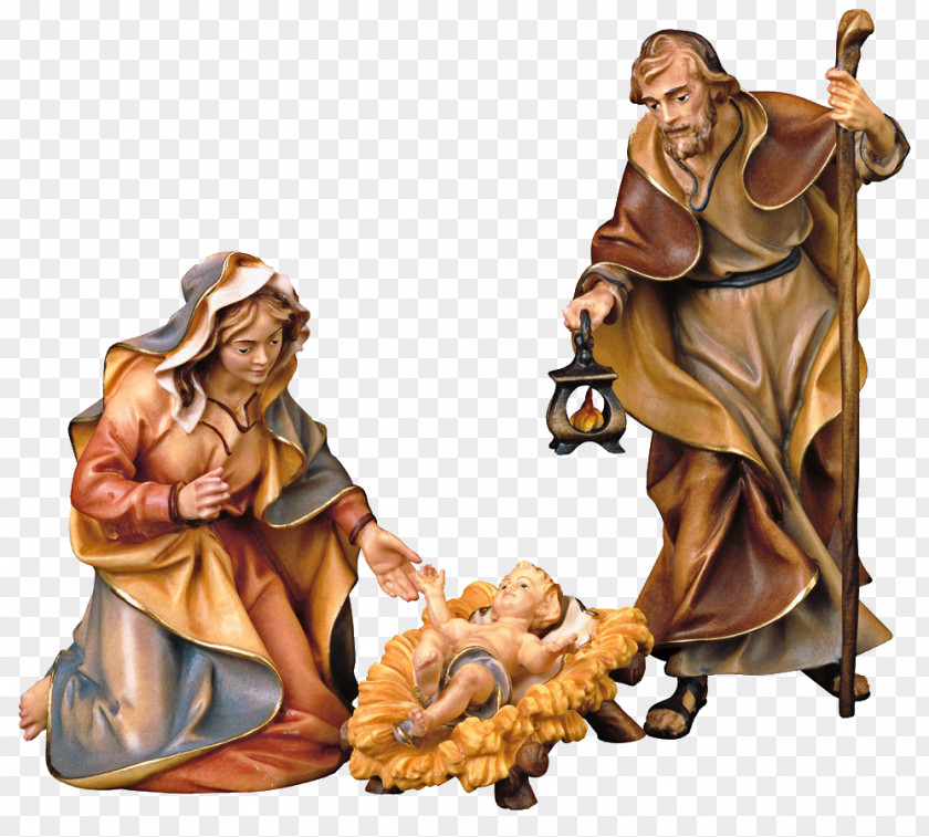 Nativity Scene Christmas Day Wood Carving Comploj ANDREA Alberto Sets PNG