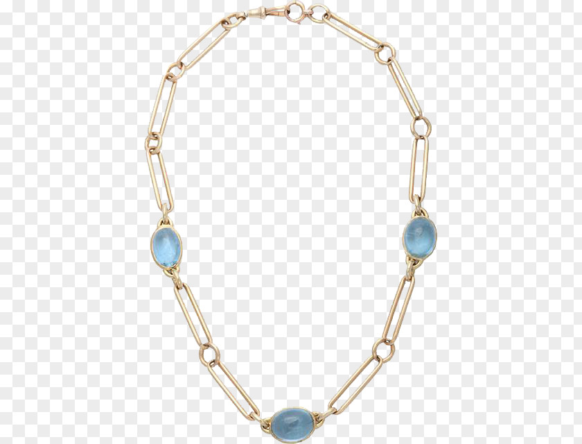 Necklace Turquoise Bracelet Chain Pearl PNG