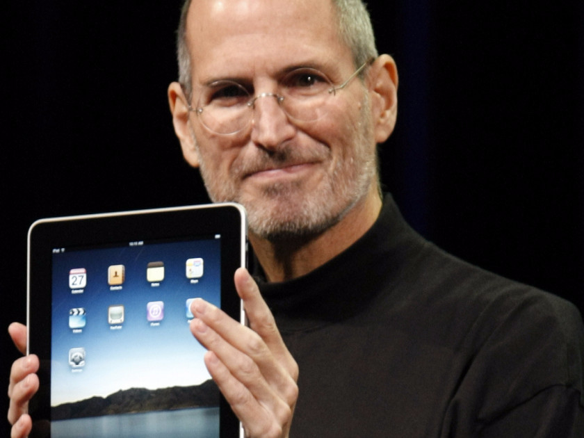 Steve Jobs IPad 3 2 Apple PNG