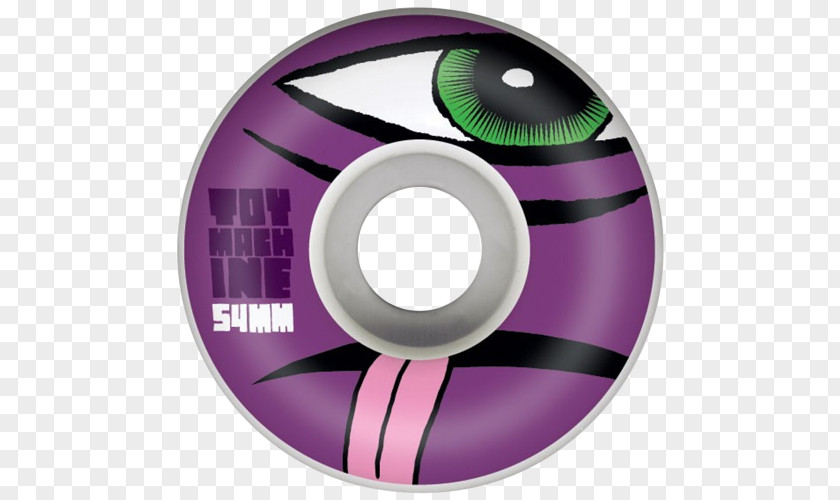 Street With Nature Compact Disc Wheel Purple Toy Machine PNG