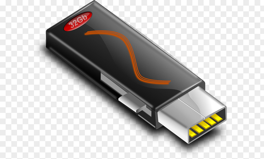USB Flash Drives Memory PNG