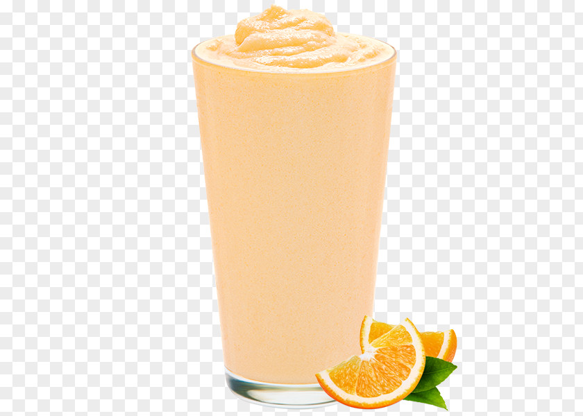 Vanilla Cream Orange Juice Milkshake Drink Non-alcoholic Health Shake PNG