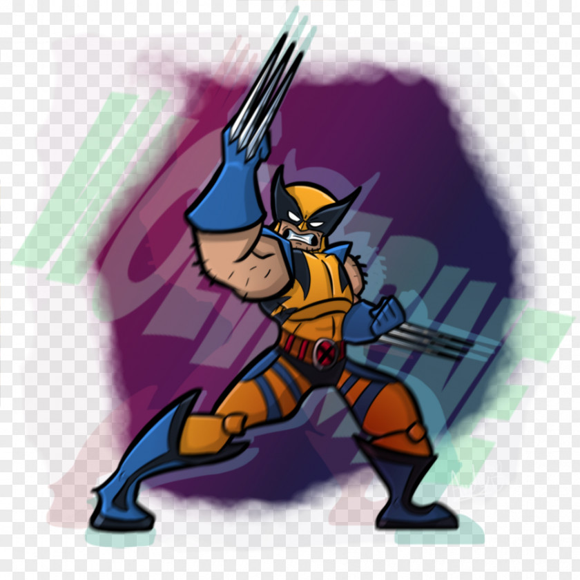 Wolverine Illustration Cartoon Nightcrawler X-Men PNG