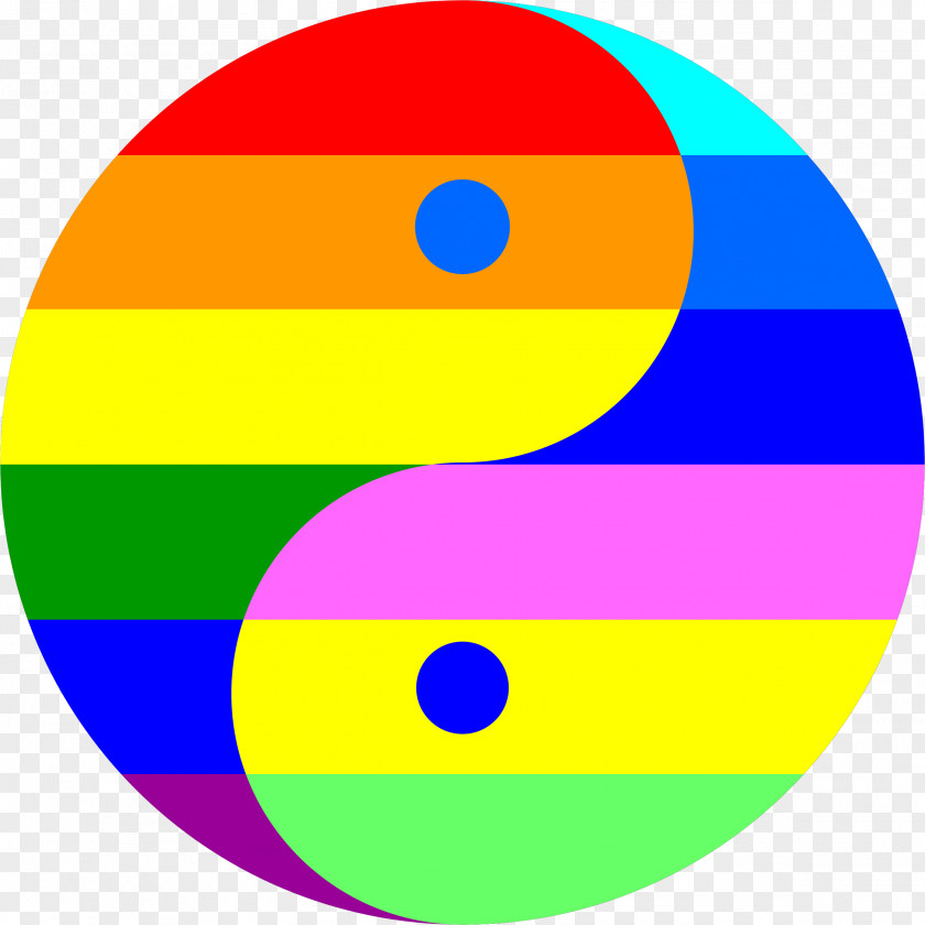 Yin Yang Rainbow Dash I Ching And Clip Art PNG