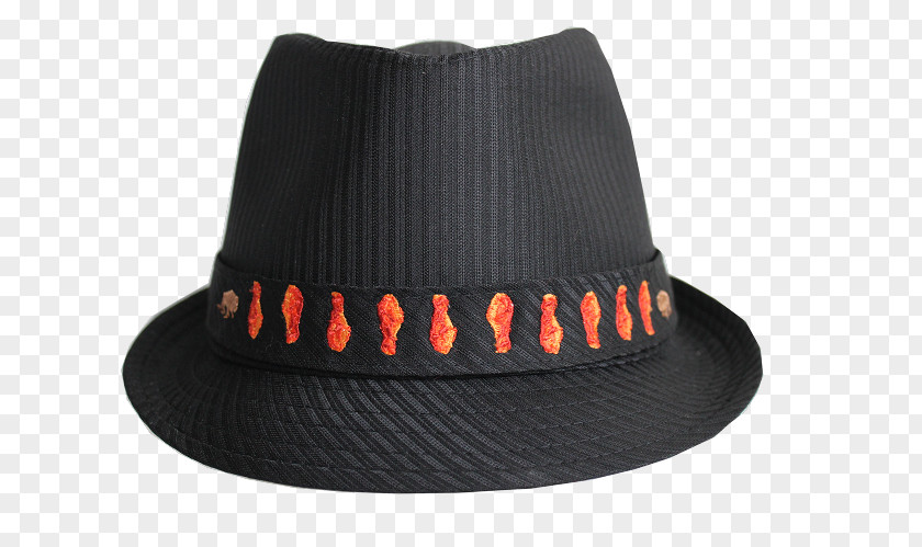 Chicken Wing Buffalo Fedora As Food Hat PNG