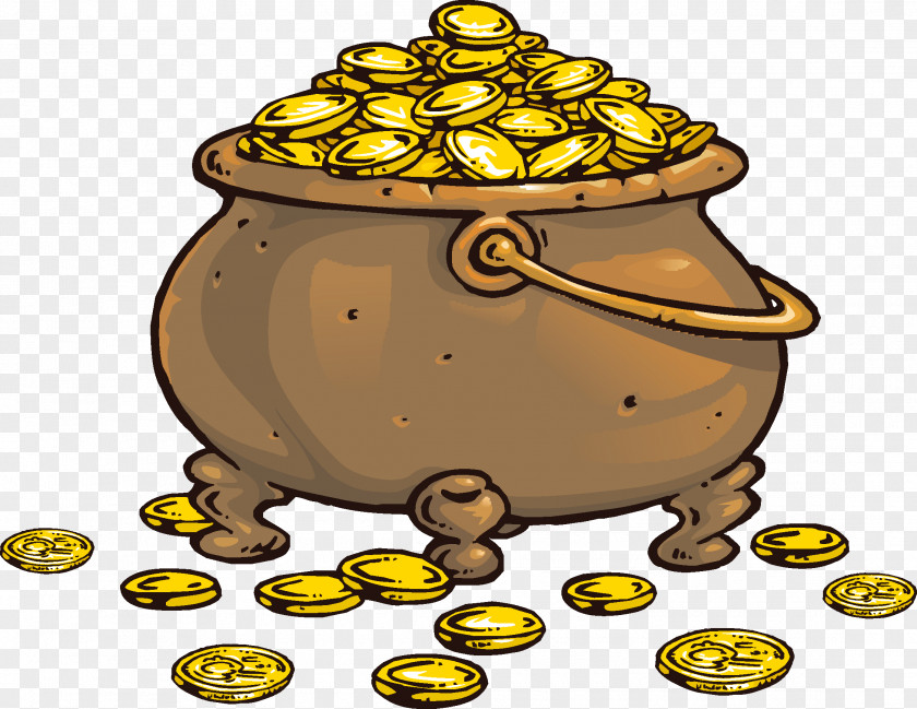 Coin Piracy Treasure Clip Art PNG