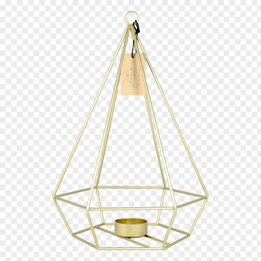 Diamond Light Candlestick Geometry Lantern PNG