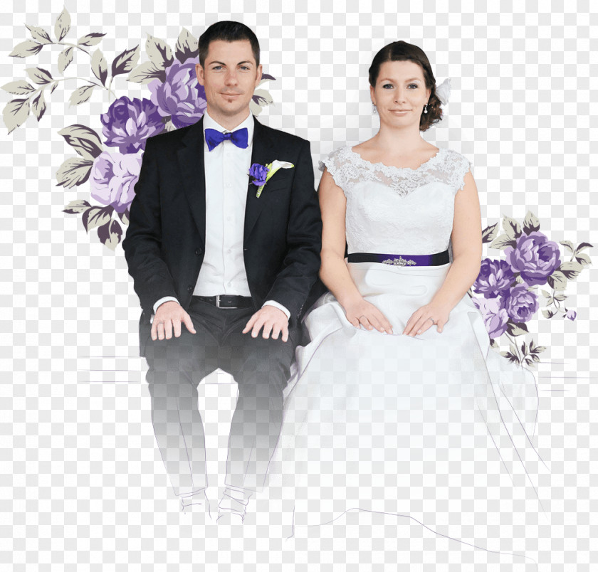 Married Formal Wear Wedding Dress Suit Tuxedo PNG