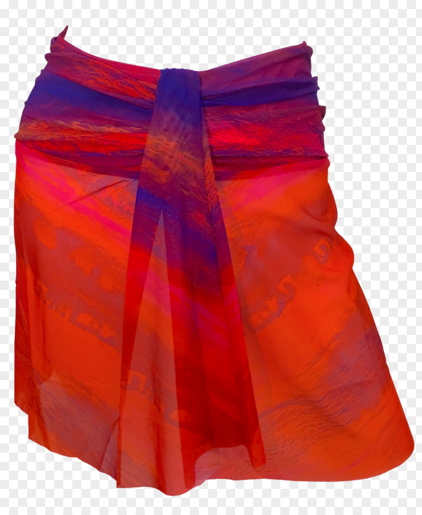 Orange Skirt Shoulder PNG