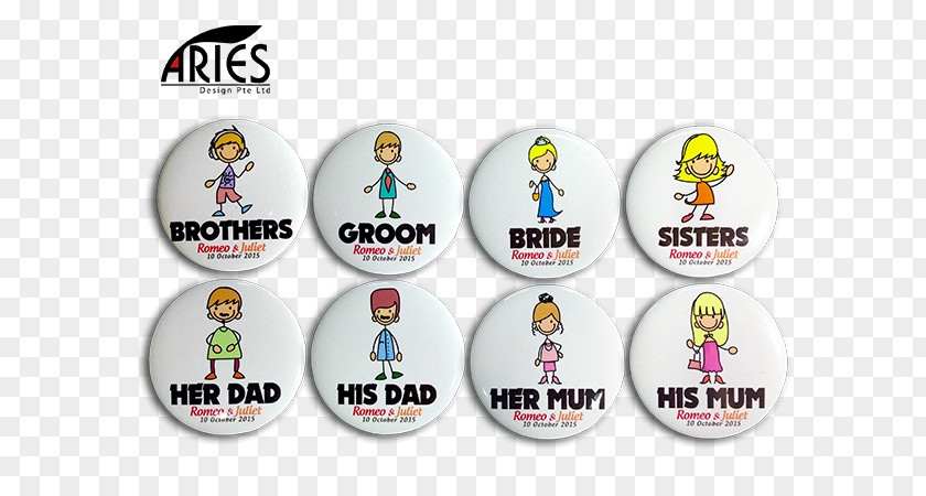 Badge Design Pin Badges Wedding Bridal Shower Bride PNG