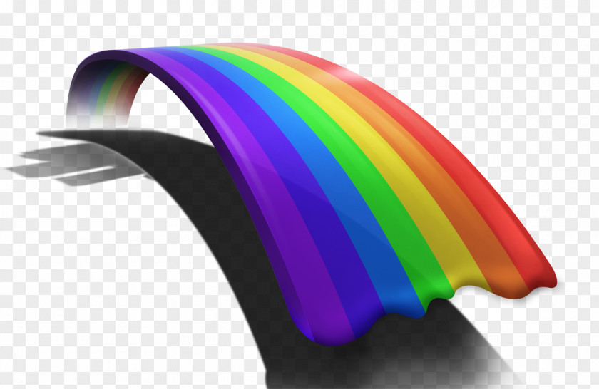 Rainbow Bridge Aesthetic Exquisite Shadow PNG