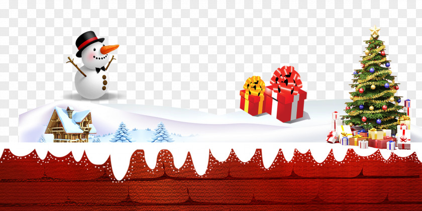 Snowman On A Brick Wall Snow Computer File PNG